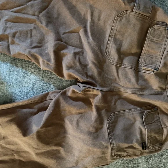 Duluth Firehose Tan Work Pants 36x34 - Picture 3 of 4